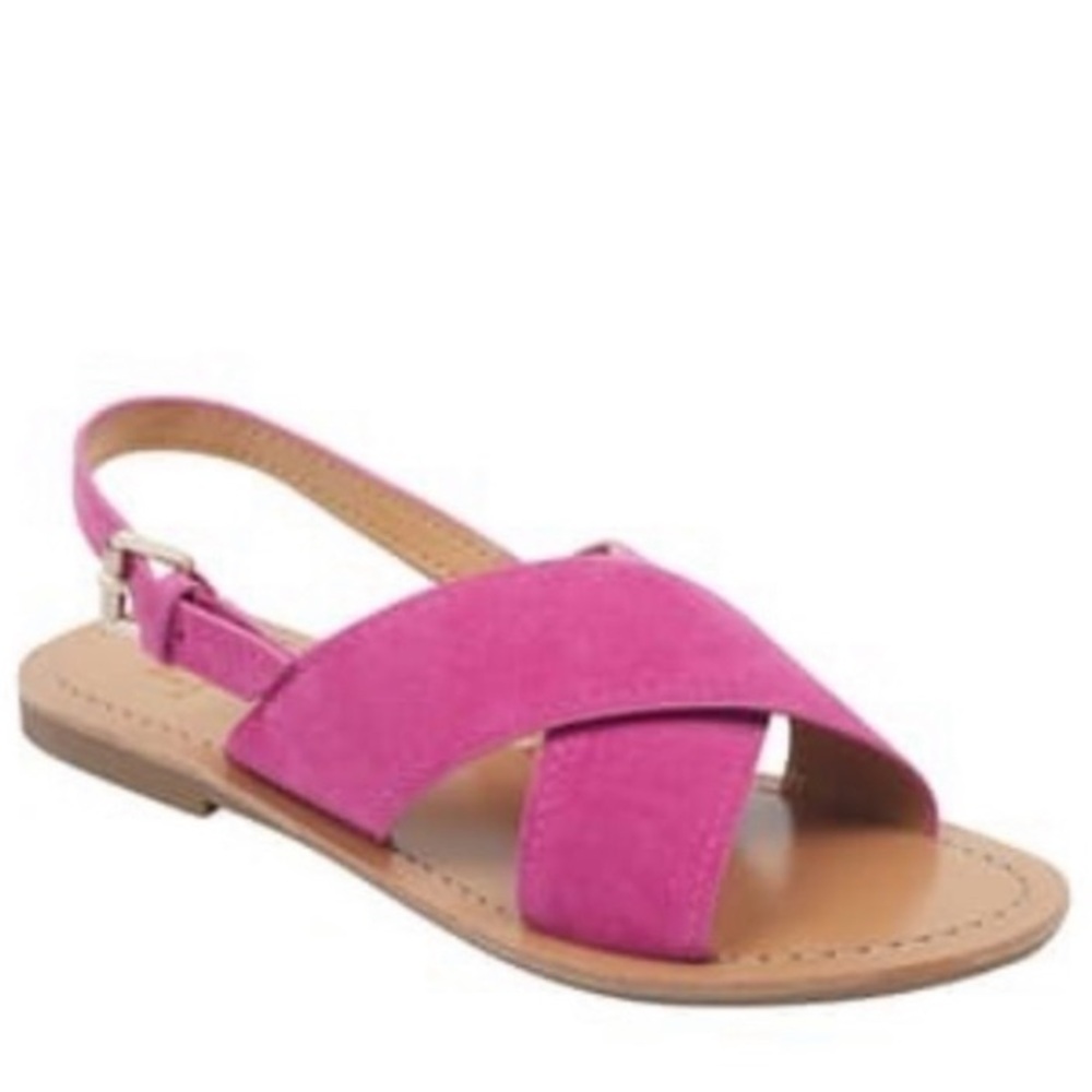 NEW Marc Fisher Hot Pink Sandal Size 7.5
Leather construction